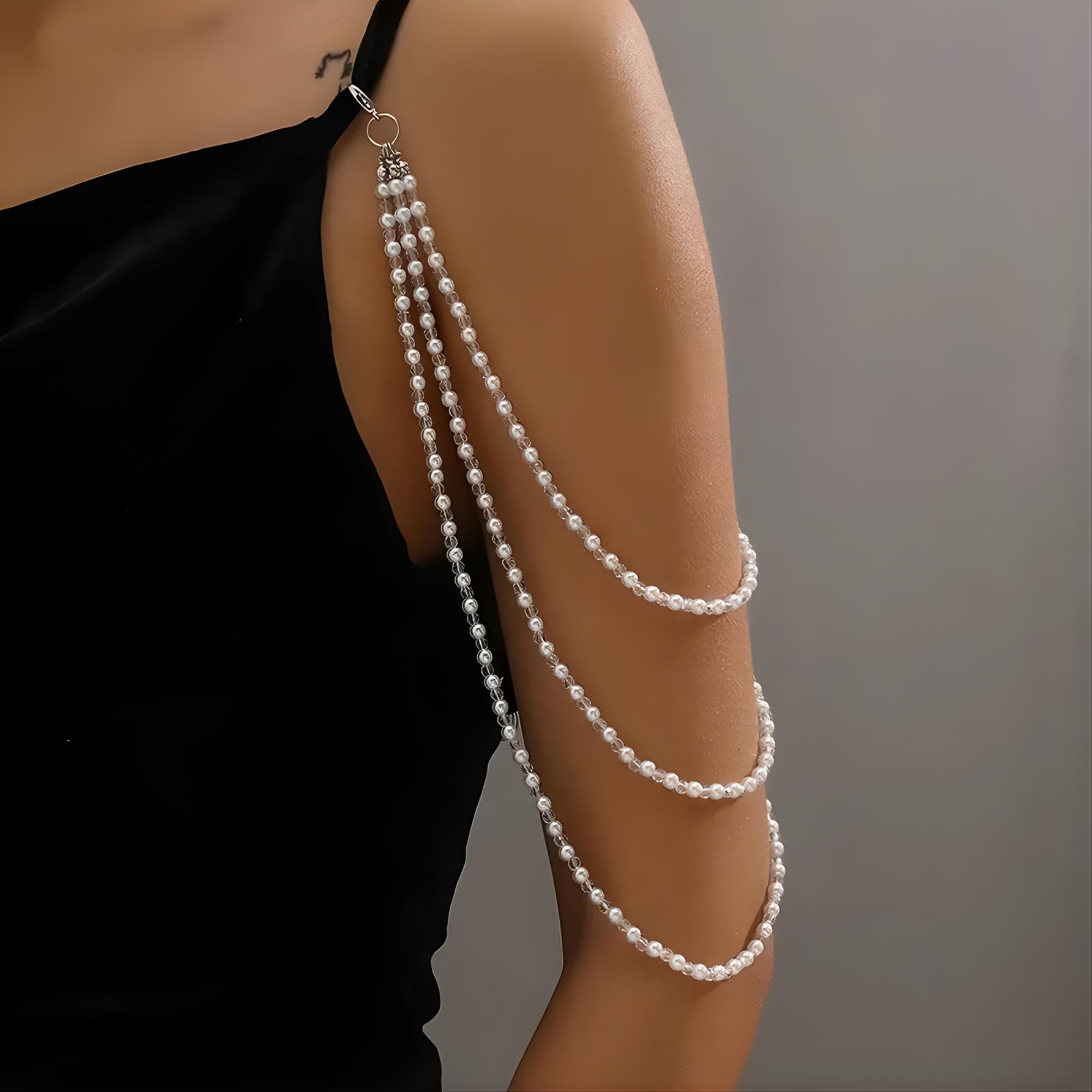 Pearl Shoulder Chain Arm Jewelry