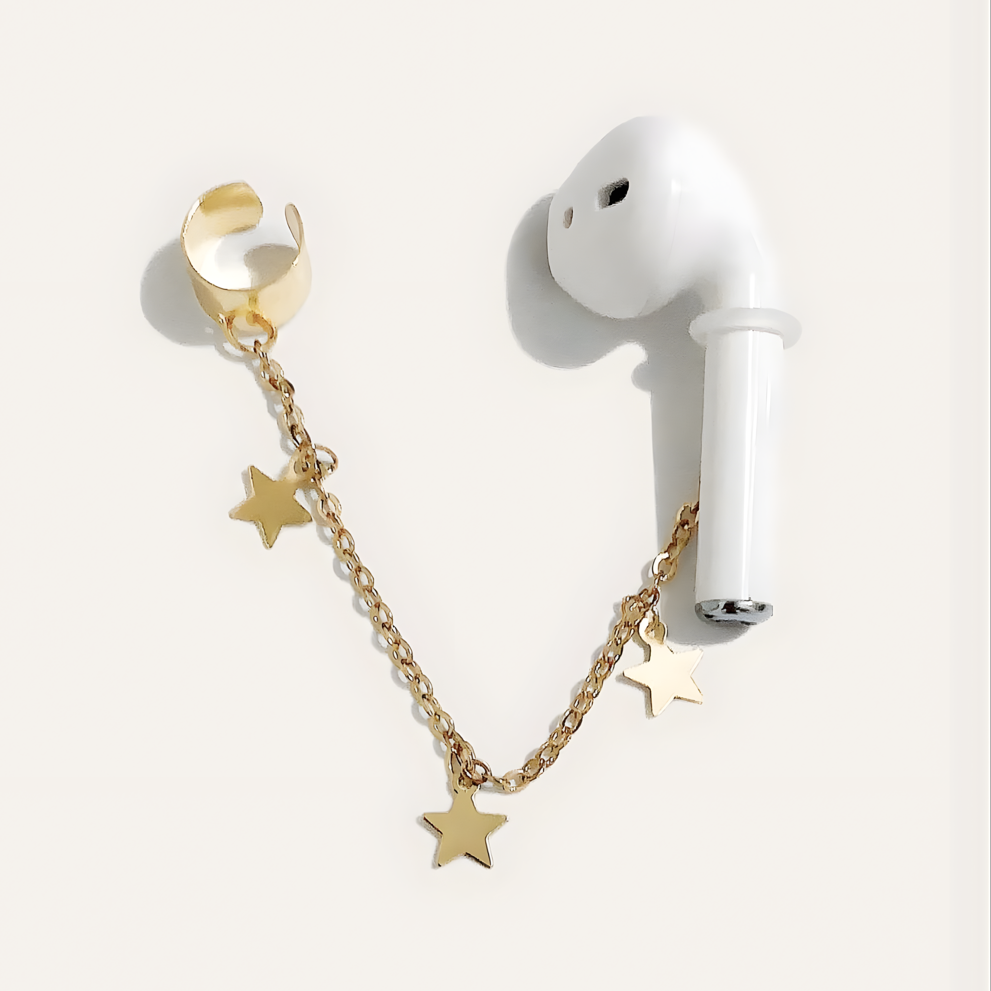 Star Charm AirPods Chain Ear Cuff
